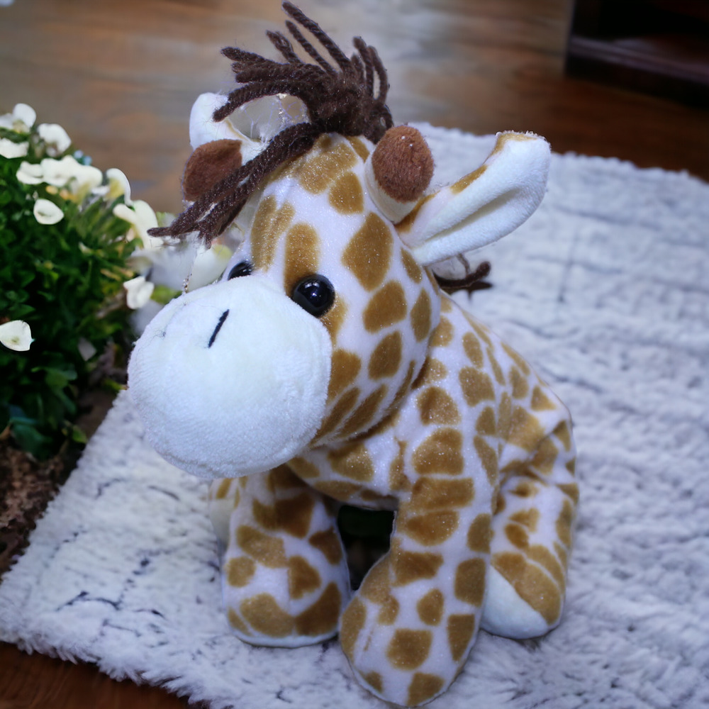 Evans Giraffe Plush Stuffed Animal Toy
